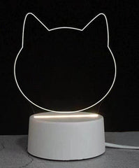 3D Message Board Night Light - Dear Eastern Lynn