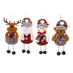 Christmas Fabric Ornaments Set