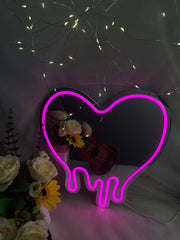 LED Mirror Neon Light