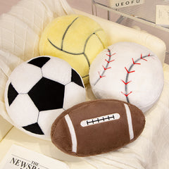 Sports Ball Plush Pillow
