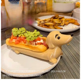Adorable Dog - Shaped Hotdog Serving Plate - Dear Eastern Lynn