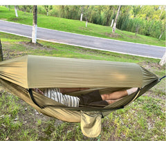 Auto - Open Mosquito Net Hammock with Sunshade - Dear Eastern Lynn