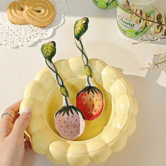 Strawberry Ceramic Spoon - Dear Eastern Lynn