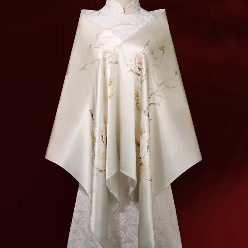 100% Pure Silk Lightweight Wrap Mulberry Silk Scarf - Dear Eastern Lynn