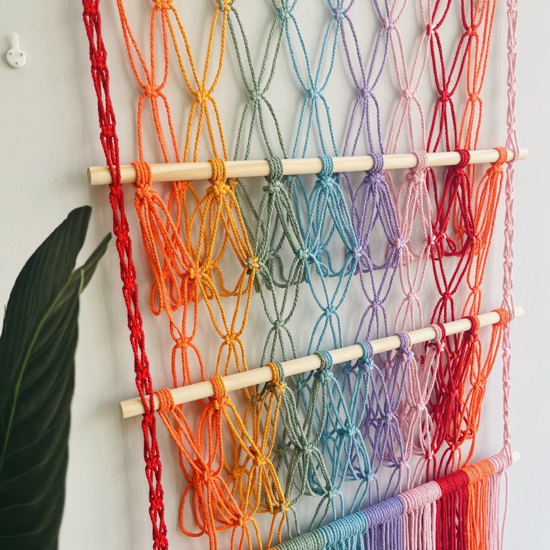 Bohemian Macrame Wall Hanging Shelf - Dear Eastern Lynn