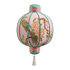 "Brocade of Spring" – Minimalist Velvet Pillow - Dear Eastern Lynn