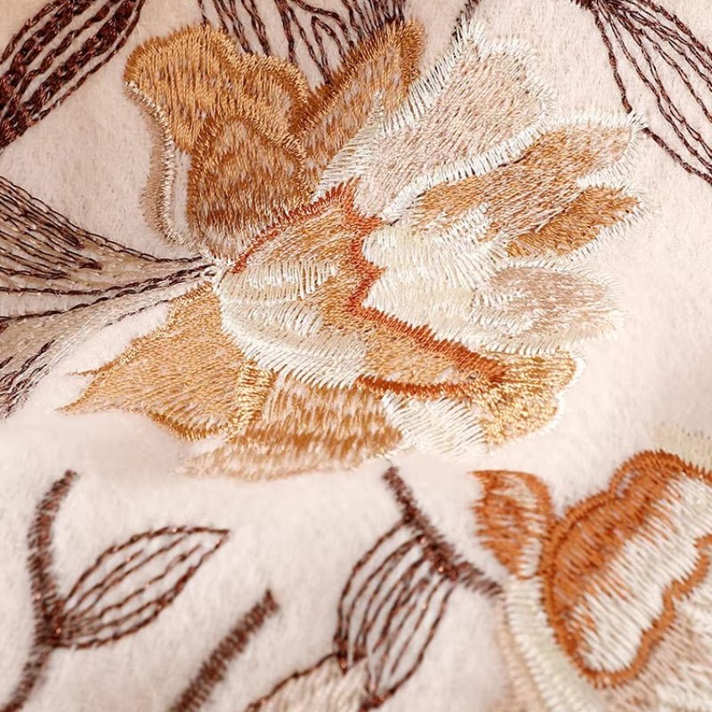 Chinese Luxury 100% Wool Shawl - Dear Eastern Lynn