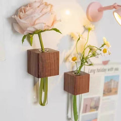 Magnetic Wooden Flower Holder - Dear Eastern Lynn