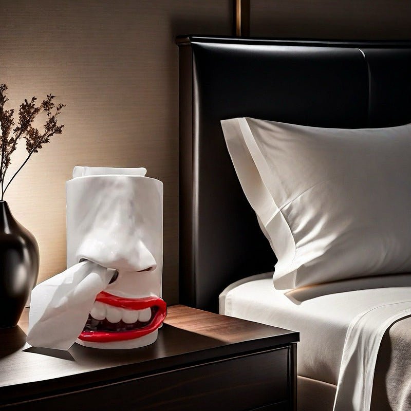 "Nostril Notice" Funny Tissue Holder - Dear Eastern Lynn