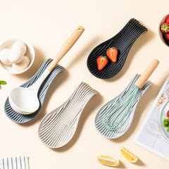 Silicone Spoon Rest with Non - Slip Base - Dear Eastern Lynn