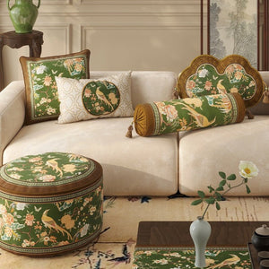 "Spring Mountain" – Sculptural Velvet Pillow - Dear Eastern Lynn