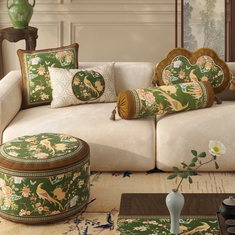 "Spring Mountain" – Sculptural Velvet Pillow - Dear Eastern Lynn